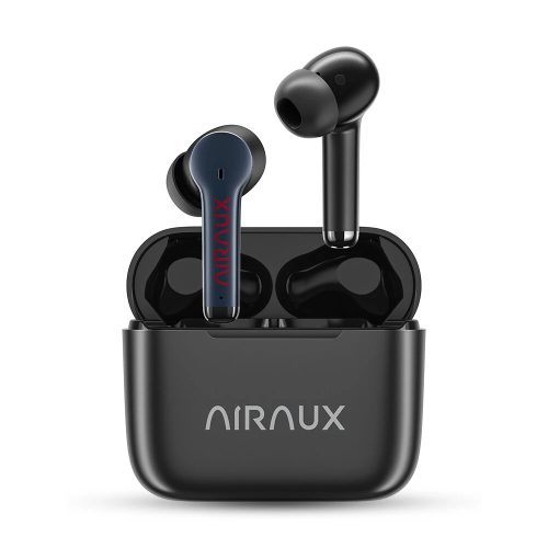 AirAUX AA UM10 - Aktywna redukcja szumów, zestaw słuchawkowy Bluetooth o połowie długości. potężny dźwięk, 6 godzin odtwarzania