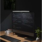 BlitzWolf BW-CML1 - Listwa świetlna LED do monitora komputerowego - 500-1000 lumenów, przyjazna dla oczu, 3 temperatury barwowe, zasilacz USB
