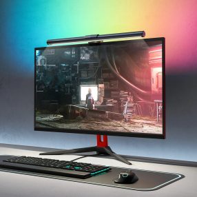   Lampa LED BlitzWolf BW-CML2 RGB Monitor - powłoka przyjazna dla oczu, 300-1000 Lux, temperatura barwowa 2700K-6500K, zasilanie USB