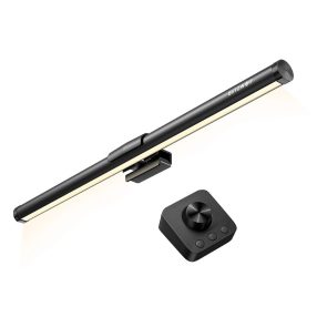   BlitzWolf® BW-CML5 - Lampa do monitora z pilotem - 5 temperatur barwowych: 2700K-6500K, jasność 300-1000 Lux, zasilacz USB, absorpcja światła niebieskiego
