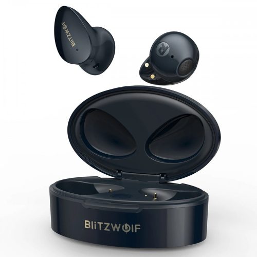 Blitzwolf® BW-FPE2 - Bezprzewodowe słuchawki z pudełkiem ładującym, które mieszczą się blisko uszu - 20 godzin czasu muzyki