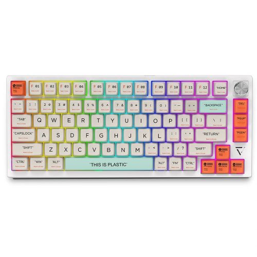 BlitzWolf BW-KB3 75% mechaniczna klawiatura dla graczy - Kailh Box White Switch - Type-C+BT+2.4G, bateria, Win/MacOS/iOS/Android