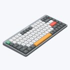 Klawiatura do gier BlitzWolf® BW-Mini 75 - 84 szt. Niskoprofilowy mechaniczny OUTEMU Blue Switch, dioda LED RGB, zastosowanie przewodowe i bezprzewodowe