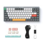 Klawiatura do gier BlitzWolf® BW-Mini 75 - 84 szt. Niskoprofilowy mechaniczny OUTEMU Blue Switch, dioda LED RGB, zastosowanie przewodowe i bezprzewodowe