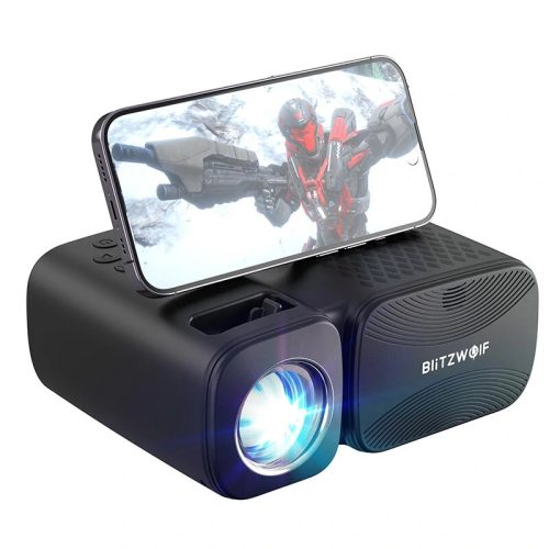 Mini projektor BlitzWolf® BW-V3 - 720P, 5000 lumenów, Screen Mirroring (cast screen), Bluetooth + wbudowany głośnik