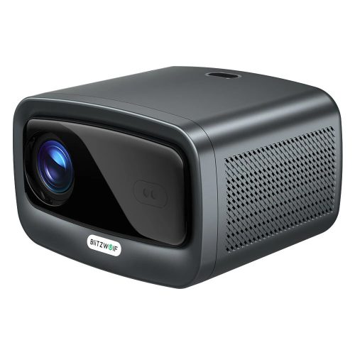 BlitzWolf® BW-V9 – projektor z systemem Android 1080P – 1000 ANSI Lumen, ciche chłodzenie wodne, autofokus i korekcja trapezowa