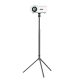 BlitzWolf® BW-VF3 - Stojak do projektora - Udźwig 10 kg, wysokość 100 cm, obrót o 360°, materiał ze stopu aluminium