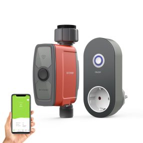   Inteligentny system zraszaczy Blitzwolf® BW-WTR01 (piasta + zawór) - możliwość podłączenia do panelu ogrodowego 3/4'', kontrola aplikacji