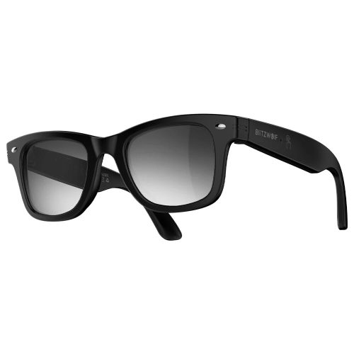 BlitzWolf® BW-AG1 - SMART, soczewka fotochromowa - funkcje AI: tłumacz ponad 100 języków, dane dotyczące stanu zdrowia, IP66, HiFi