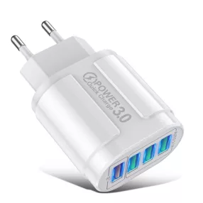   BlitzWolf® BK-385 - 4 porty USB-A, szybka ładowarka ścienna 48W - do szybkiego ładowania telefonów z systemem Android i Apple