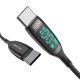 Kabel USB Type-C do Type-C - BlitzWolf® BW-TC23 - długość 90 cm, wyświetlacz LED, PD3.0 - 100W, moc ładowania 20V/5A