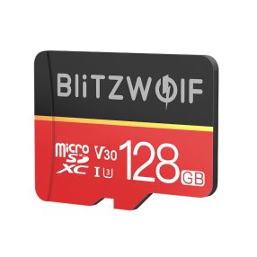   BlitzWolf® BW-TF1 - karta micro SD klasy 10 z adapterem - 128GB