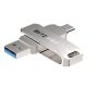 USB Type C - USB 3.0 Flash Drive - BlitzWolf®BW-UPC1, High Speed USB3.0, Duża pojemność, Pokrywa obrotowa 360°, Stylowa i przenośna konstrukcja, Trwałe materiały