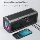 BlitzWolf® BW-WA3 Pro - głośnik Bluetooth 120 W z 2 szt. dedykowanych głośników głębokich + 2 wysokie, głęboki bas, 16000 mAh, światła RGB