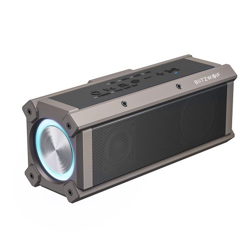BlitzWolf® BW-WA3 - Głośnik Bluetooth 100 W. 4 głośniki, głęboki bas, 5000 mAh, oświetlenie RGB