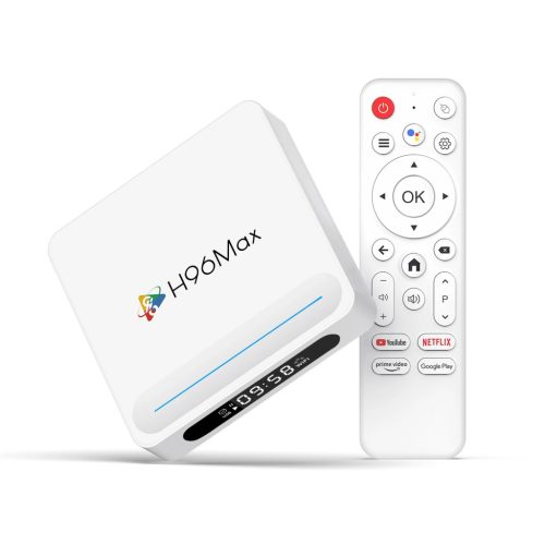 H96MAX H618 Plus - 4+32G Android™ 14 TV Box - 8K Ultra HD Smart Streaming odtwarzacz multimedialny. Quad Core processor, WiFi 6