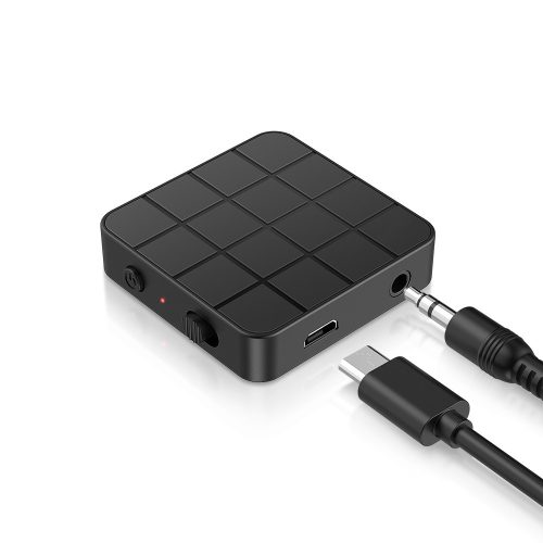 HiGi® KN321 - odbiornik audio Bluetooth 5.0 i adapter nadajnika w jednym (2 w 1) 6 godzin pracy na baterii, mały rozmiar