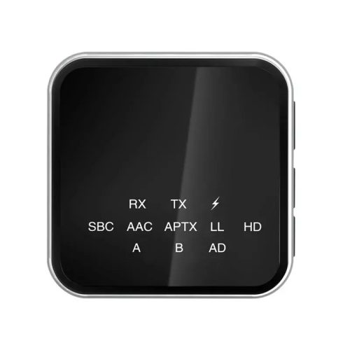 HiGi® LE507- Nadajnik Bluetooth (odbiornik i nadajnik 2 w 1) 2 urządzenia z możliwością podłączenia, Bluetooth 5.2, jakość HiFi, obsługa aptX-HD