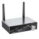 HiGi® LY35 - odbiornik i nadajnik Bluetooth V5.3 w jednym, metalowa obudowa, z pilotem - zasięg 30 m, 6 w 1