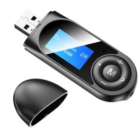   HiGi® T13 - Wyświetlacz LED USB Bluetooth 5.0 Audio Odbiornik i adapter nadajnika w jednym