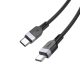HOCO X109 ENERGY SILICONE - 2 metry, kabel USB typu C do USB typu C Premium do szybkiego ładowania i transmisji danych, 60W