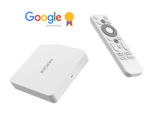 Tanix KICKPI KP1 Android 11 TV Box – certyfikat Google, 4K przy 60 klatkach na sekundę, 64-bitowy czterordzeniowy procesor, DDR4 2 GB RAM, 32 GB ROM, 5G WiFi, niezliczone porty wyjściowe