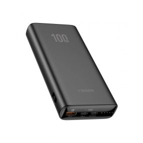   Veger T100 - moc ładowania 100W, 20000mAh, 2x porty ładujące Type-C + 1x USB-A
