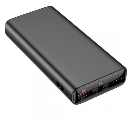 Veger T65A - power bank do szybkiego ładowania (PD65W) do laptopa - 20000mAh, 3 porty USB do ładowania