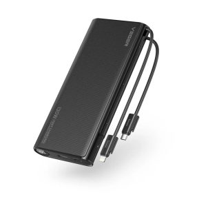  Veger TC130 - moc ładowania 100W + 30W dla wszystkich urządzeń USB Type-C, 25000mAh, 2x Type-C + 1x USB-A + 1x porty Lightning