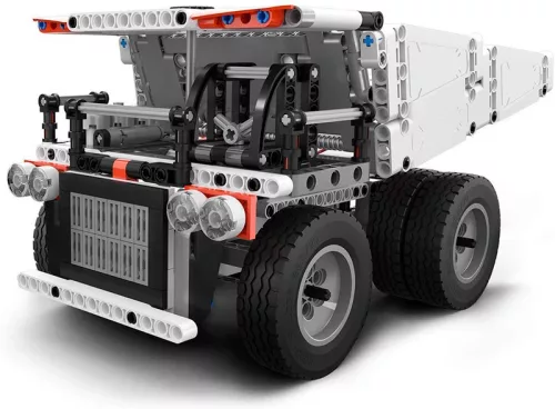 Xiaomi ONEBOT ciężarówka górnicza, wywrotka - 500 klocków budowlanych wywrotka z obsługą mechaniczną